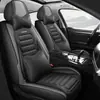 Cojines Personalizados para Asientos de Coche para Todas las Estaciones, Adecuados para Coches de Cinco Plazas, Fundas para Asientos Individuales y Dobles Delanteros, Cojines Completamente Cerrados para Asientos, Fundas de Cuero para Asientos