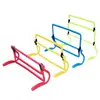 Entrenamiento de Competición de Atletismo Niños Vallas Deportivas Desmontables Suaves Ajustables Elevables Separables