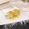 Brincos Ins Criativos Moda Estilo Metal Cortado Estéreo Formato de Coração Pétalas Geométricas Estrela de Cinco Pontas Estilo Simples para Mulheres
