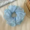 Elásticos de cabelo coreanos de alta qualidade, elásticos de cabelo tipo "intestino grosso", com temperamento, fofos, com acessórios de cabelo, para meninas prenderem rabos de cavalo altos, elásticos de cabelo, acessórios de cabelo