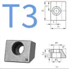 Jinan Jingyi Trilho Guia Linear Placa de Pressão Inclinada Máquina-Ferramenta de Metalurgia do Pó Bloco de Pressão Hexagonal T1T2T3Y3Y4Y5K2K3
