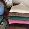 Suéter de Cuello Alto Elástico Estilo Coreano para Niños 2026 Invierno Niños y Niñas Bebé Ajustado de Punto Camiseta Base Superior Cálida