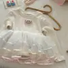 Camiseta de Manga Larga para Niña, Nuevo Estilo de Primavera, Elegante Camiseta Base para Niños, Ropa para Niños, Top de Princesa, Ropa para Bebé de Primavera y Otoño