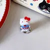 Botão de Descarga de Vaso Sanitário Desenho Animado, Interruptor Fofo Integrado na Caixa Acoplada, Ferramenta Auxiliar para Nail Art, Fornecimento Atacado