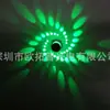 Lámpara de pared LED RGB con control remoto patrón de molino de viento espiral
