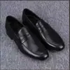 Zapatos Sueltos, Zapatos de Vestir Negros para el Trabajo, Zapatos Casuales para Hombre al por Mayor Transfronterizo, Zapatos de Trabajo de Comercio Exterior, Zapatos de Piel, Zapatos Formales de Piel para Hombre