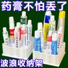 Estante de Almacenamiento de Muestras de Ungüento de Silicona Hogareño de Escritorio Caja de Almacenamiento Tubular para Clasificación de Ungüentos Estante de Almacenamiento de Muestras de Cosméticos