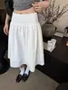 'Falda de Ballet Relajada' - un Estilo Ligero y Sencillo con una Sensación Relajada, Cintura Ancha, Dobladillo de Falda Grande Elegante y Voluminoso, Falda de Longitud Media
