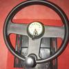Volante glifo preto gabinete móvel três em um toca-discos disco 7 palavras rocker handle prateleira compacta rocker em forma de L