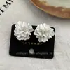 2025 dopamina novos brincos de flor design nicho estilo ins retrô versátil brincos doces brincos mulheres