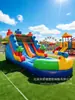 Gran Combinación de Tobogán Inflable para Piscina Exterior de Verano Escalada Piscina de Agua Parque Acuático Comercial Castillo Tobogán de Agua