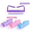 Cepillo de limpieza de uñas, cepillo grande de cuerno de plástico, cepillo para uñas, cepillo de cuerno, herramienta de limpieza para uñas