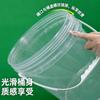 Envío Gratis Cubo de Plástico Espiral Grande Sellado 10-25L Cubo de Agua Blanco Transparente para el Hogar Barril para Pepinillos de Grado Alimenticio