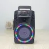 Venta al por mayor de fábrica miqi MQ-A408 altavoz Bluetooth inalámbrico tarjeta transfronterizo exterior luz RGB audio portátil