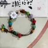 Pulseras con cordón, Pulseras de estilo chino nuevo, Regalos de vacaciones para hombres y mujeres, Cerámica Pequeño Fresco Personalidad Tendencia Fabricantes, Suministro al por mayor