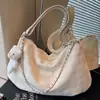 Bolso Cuadros de Gran Capacidad para Mujer 2025 Nuevo Estilo Coreano Bolso Tote Cuadros de Nicho Bolso de Hombro Cruzado de Moda
