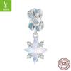 Prata Ziyun original brilhante Série Céu Estrelado Galáxia pulseira diy contas Estrela dos Sonhos s925 contas de prata contas soltas