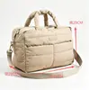 Bolsa de mamá rosa, bolsa de pañales, bolso tote relleno de algodón, todo tipo de bolsas, logo personalizado, OEM de comercio nacional y extranjero, fabricación de marca privada