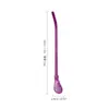 Ventas Directas de Fabricante Amazon Transfronterizas Juego de Cuchara con Popote de Acero Inoxidable 304 Popote Creativo para Revolver Bebidas Cuchara con Colador