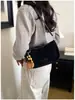 Bolso Cruzado de Hombro Inclinado con Estampado de Leopardo Coreano para Mujer 2026 Nuevo para el Trabajo Diario Bolso de Terciopelo Otoño/Invierno de un Solo Hombro de Mano Debajo del Brazo Gamuza Versátil Moda