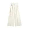 Conjunto Informal de Estilo Coreano para Ir al Trabajo Otoño 2026: Pantalones de pierna ancha, color liso, a la moda, sencillos y elegantes, para transmisión en vivo y distribución