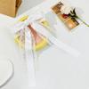 Nuevo estilo de pinza para el cabello con lazo de encaje para mujer, estilo Mori, elegante, combinable con todo, de alta gama, con resorte para la cabeza, accesorios para el cabello