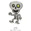 Globo de Película de Aluminio de Halloween Nuevo Grande de Dibujos Animados con Forma Especial Forma de Zombi Fantasma Decoración Arreglo para Fiesta de Halloween