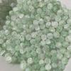 Nuevas cuentas de verano congeladas con grietas, cuentas de vidrio, cuentas redondas de jade con degradado roto, frutas antiguas, joyería artesanal hecha a mano.