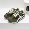 2026 Tênis Esportivo Infantil Duplo Algodão Estampa Leopardo Novo Estilo Versão Coreana para Crianças Leve para Crianças Treinador Alemão Tênis Forrest Gump 6770