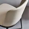 Silla de Comedor de Lujo Ligero Italiano Hogar Moderna Simple Nórdica Ocio Respaldo Silla de Diseñador Silla de Escritorio Taburete de Hotel