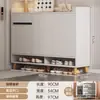 Zapatero para entrada de casa, nuevo modelo 2026, mueble de recibidor integrado, armario de almacenamiento de pared para balcón interior, zapatero