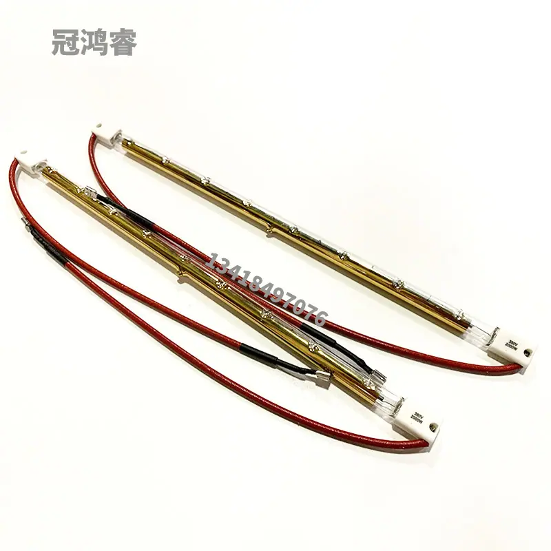 方头单管半镀金2KW350MM附图2