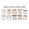Set de Pegatinas para Tatuaje de Unicornio Serie Original Muñeca Linda de Dibujos Animados para Niños Pegaso Pequeño Arcoíris Impermeable y Resistente al Sudor