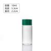 5-25ml productos para el cuidado de la salud botella de agua de medicina china vidrio transparente botella pequeña de medicina botella de áloe botella para polvo botella para pastillas
