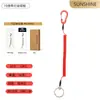 Leash para paddleboard personalizado, correa de mano anti-pérdida, cuerda antideslizante con núcleo de acero, cuerda elástica para deportes acuáticos y cuerda de remolque para kayak