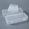 Caja de Plástico Transparente Escarchado Caja de Muestra para Ferretería Caja de Embalaje para Componentes Digitales Papelería Caja de Almacenamiento para Joyería Guka