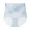 Pantaletas Cruzadas Sin Costuras Ultradelgadas para Mujer, Seda de Hielo de Cintura Alta Moldeadoras de Cintura Control de Abdomen, No Aprietan, Reducen el Vientre, Tallas Grandes