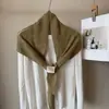 Bufanda Triangular de Punto para Mujer en Invierno, Protección para el Cuello, Bufanda Pequeña, Bufanda Cálida Decorativa para el Cuello, Chaleco, Chal Calado para que las Mujeres lo Usen Afuera