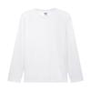 Playera de Manga Larga para Hombre de 200g Algodón Puro Cuello Redondo Camiseta Base para Hombre y Mujer Personalizada T1000L