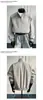 Chamarra bomber estilo americano morada, chaqueta de béisbol de invierno engrosada para hombre, prenda exterior de corte limpio