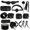 Set SM para parejas, juguetes divertidos, esposas, accesorios de flirteo sexual, pinzas para pezones, bola para la boca, entrenamiento SP para adultos