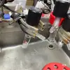 Frasco Tubular para Armazenamento de Solvente Lianhua Válvula de Alto Vácuo Tubo de Reação Schlenk 5102550100250 Reação de Síntese