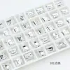 Pedras de Strass para Unhas Dongzhou 10*8mm Açúcar de Gelo Médio, Luxo Leve, Efeito Iluminador, Pontas de Unha Usáveis, Acessórios DIY, Pedras de Strass para Unhas