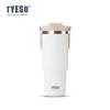 Tyeso Nuevo Bolso de Gran Capacidad Vaso Termo Deportivo para Exteriores para Coche para Mantener el Frío Vaso para Café de Doble Bebida