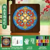 Posavasos de Esmalte Cloisonné Materiales Hechos a Mano para DIY Base Electrónica de Cloisonné Artesanía Tradicional Obras de Arte Tarea Regalo para Team Building