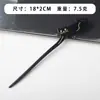 Nuevo Pasador de Acetato para Cabello de Gato Hecho a Mano DIY Accesorios para Peinado de Cheongsam Adornos para el Cabello Estilo Chino Retro Incrustados con Diamantes