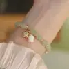 Colección Popular de PulserasDiseño de Atrae-Fortuna del Año del Dragón Estilo Chino Pulsera del Cielo Estrellado Diseño de Nicho Versátil Estilo Ins