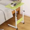 Mesa de computador Mesa de cabeceira preguiçosa Dormitório móvel Mesa de escrita para estudantes Mesa de aprendizagem Mesa simples elevável Mesa pequena