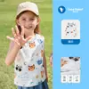 Ropa de Bebé Casual Chaleco Estampado Camiseta sin Mangas Ropa de Verano para Niños y Niñas