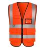 Chaleco de Seguridad Tira Reflectante Transpirable Ropa de Trabajo Personalizada Limpieza de Propiedad Ropa Fluorescente Clip para Caballo Personalizado